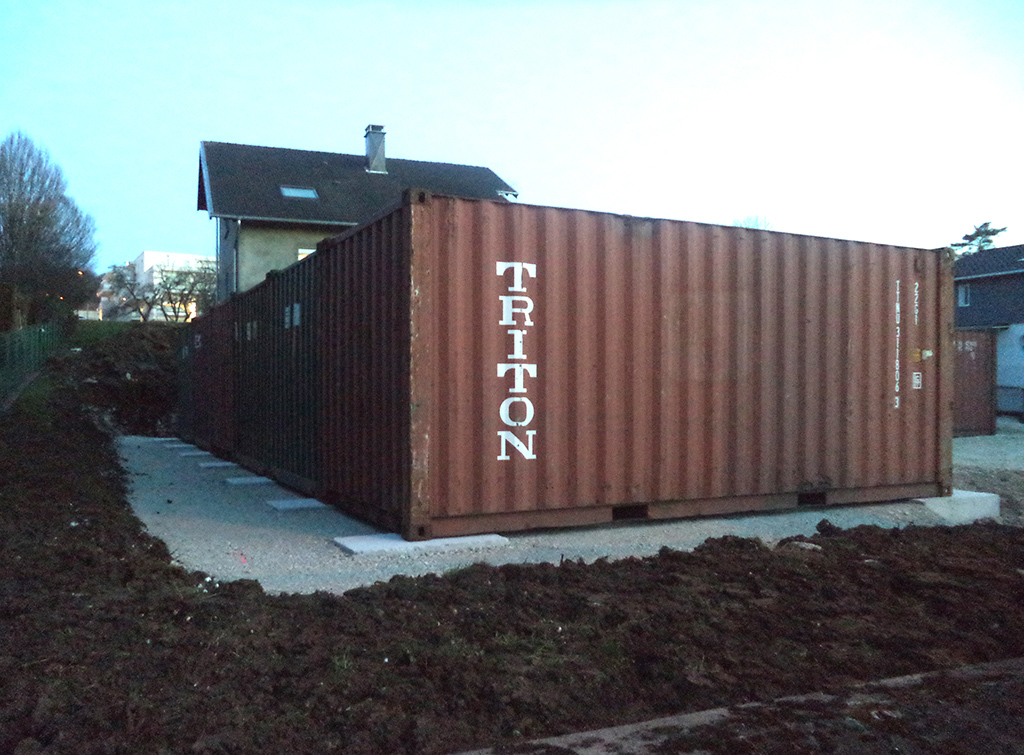 Bureaux containers à Besançon